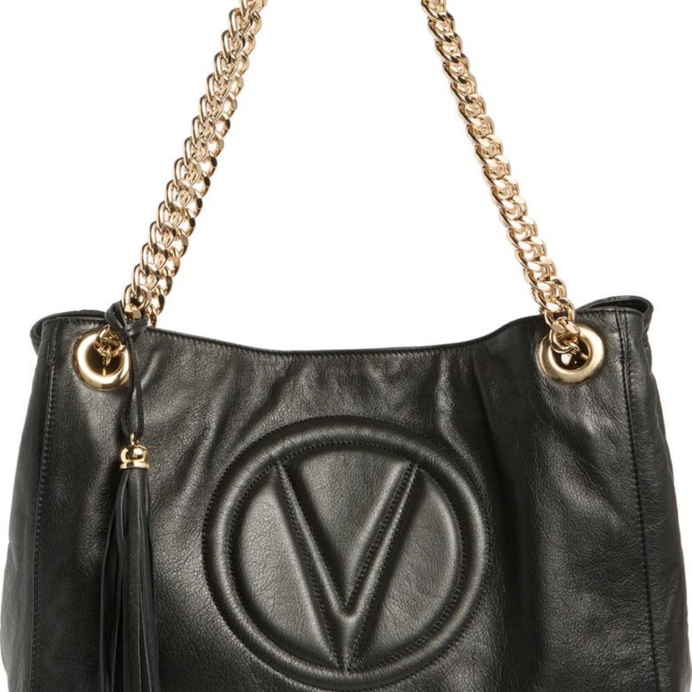 Valentino "Original" Verra Signature V-Logo Tote Retailed @$1,095